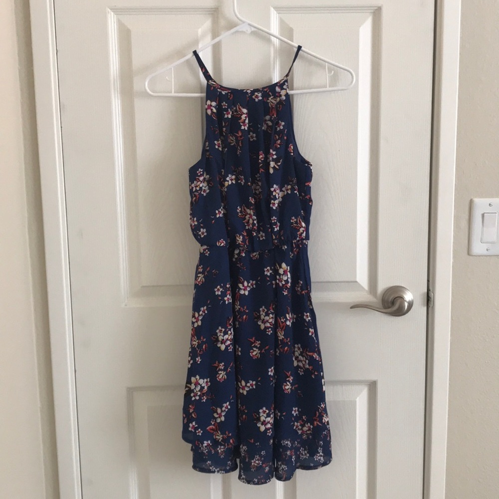 NWT Blue Rain floral dress